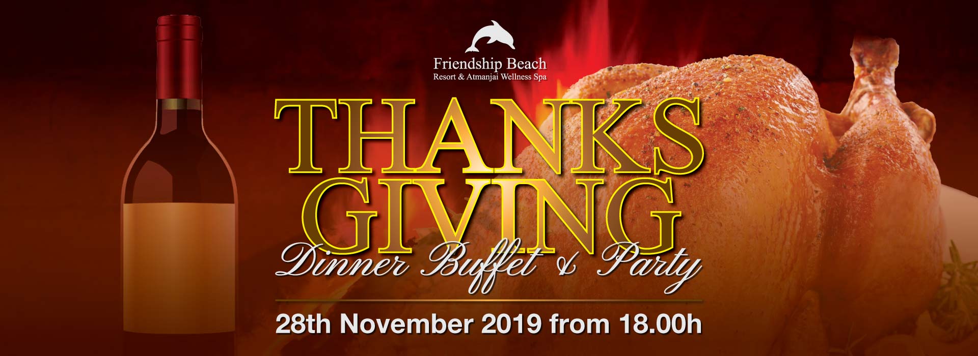 Thanksgiving Dinner Buffet & Party 2019